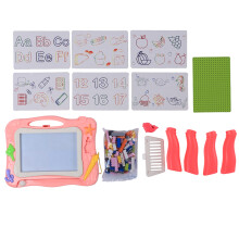 (Pink) Bildungs-Schreibtafel für Kinder, Mini-Tafel zum Zeichnen