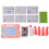 (Pink) Educational Writing Board Children Drawing Toy Mini Blackboard 1