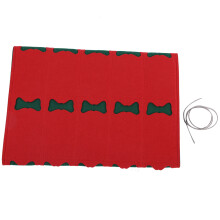 (Red) Felt Hanging Storage Bag Kids Jewelry Sunglasses Toys Red