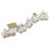 (White) Treno Babbo Natale Legno Bianco per Bambini 2