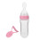 (Pink) Biberon Silicone 90ml con Cucchiarella Squeeze Blu 4