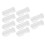 (Yellow Shell) 10x siliconen tandborstel 5
