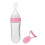 (Pink) Biberon Silicone 90ml con Cucchiarella Squeeze Blu 5