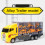 Alloy Pull-Back Construction Vehicle Model 3