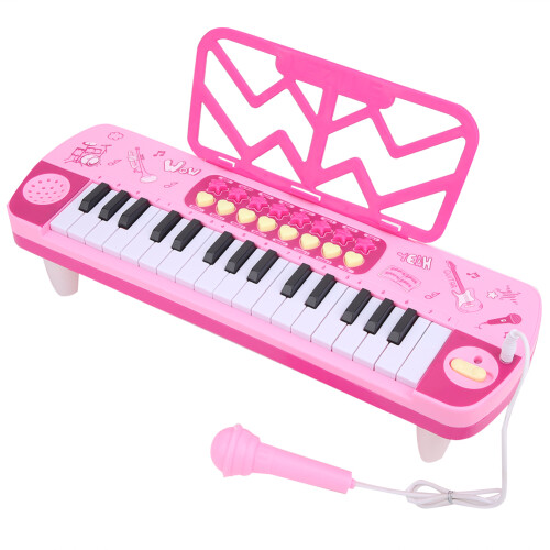 Electric Piano with Microphone for Kids 2