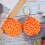 (Orange) 2 Pcs Baby Bath Sponge Soft Scrubber Orange 5