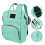 (Green) Borsa Pannolini Impermeabile per Maternità 5