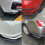 Side Skirt Extension Lip 2 Pcs Universal Car Rear Bumper Lip Diffuser Splitter Spoiler Scratch Protector Black 2