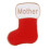 Weihnachtsbrosche, Weihnachtssocke, elegante-Mutter 1