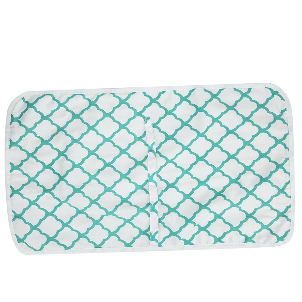 ( Geometry) Baby Diaper Changing Mat Waterproof Nappy Pad Green