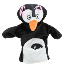 (Black and White) Fingerpuppen Tierhandpuppe Baby Plüsch Pädagogisch