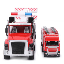 (#2) Pull Back Vehicle Model Toy with Light Sound Effect