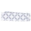 (White Hollow Circle) Waterproof Portable Baby Diaper Changing Mat White 3