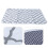 (Geometry White) Waterproof Baby Changing Mat White Geometry 5
