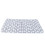 (White Hollow Circle) Waterproof Portable Baby Diaper Changing Mat White 2