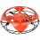 (Orange) Mini RC Drone Infrared Altitude Hold Orange 4