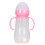 240ml Silikon-Babyflasche mit Griff und Strohhalm 1