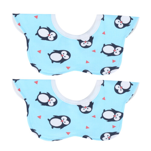 (1#) Bavaglione Bambino 360 Cotone Impermeabile 1#