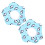 (1#) Bavaglione Bambino 360 Cotone Impermeabile 1# 2