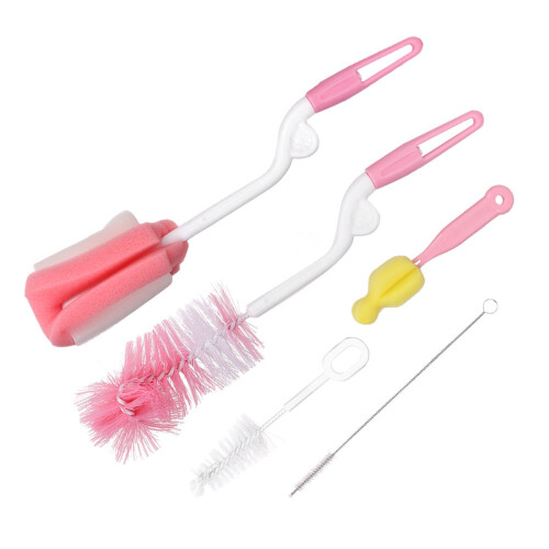 Set 5 spazzole pulizia biberon e cannucce 1