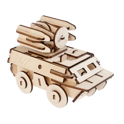 (036) 3D houten puzzel educatief DIY voor kinderen 1