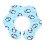 (1#) Bavaglione Bambino 360 Cotone Impermeabile 1# 3