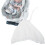 (White) Mückenschutznetz für Kinderwagen Blau 5