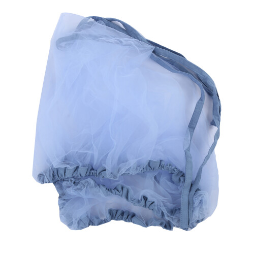 (Blue) Mückenschutznetz für Kinderwagen Blau 2