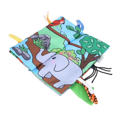 (Forest Type) Stoffbuch Frühförderung Sensorik Wald 2