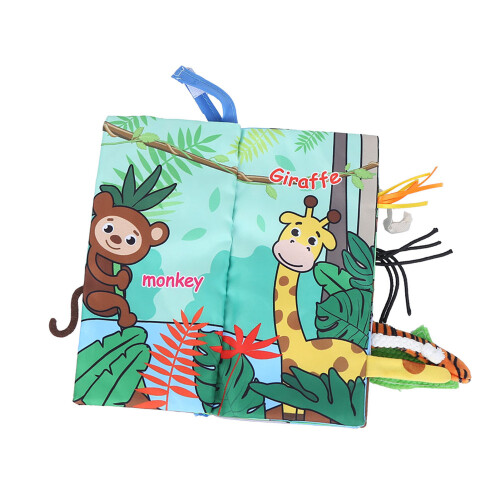 (Forest Type) Stoffbuch Frühförderung Sensorik Wald 1
