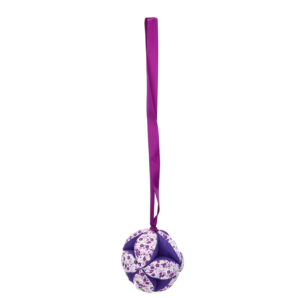 (Purple) Colored Ball Rattle Toy Infant Purple