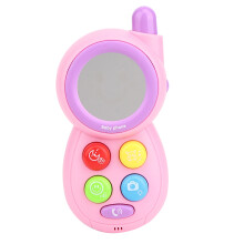 (Pink) Elektronisches Musiktelefon-Spielzeug für Kinder, pädagogisch