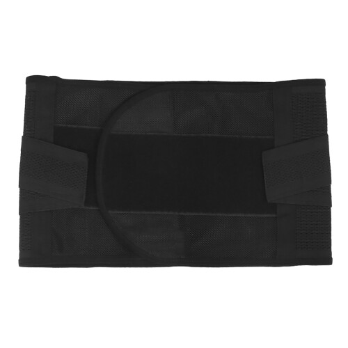 (Black XL) Postpartum Breathable Corset Belt Black XL