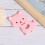 (Pink) Silikon-Baby-Zahnring Katze Blau 4