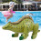 (#4) Aufblasbarer Dinosaurier für Kinder, Pool 5