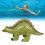 (#4) Aufblasbarer Dinosaurier für Kinder, Pool 4