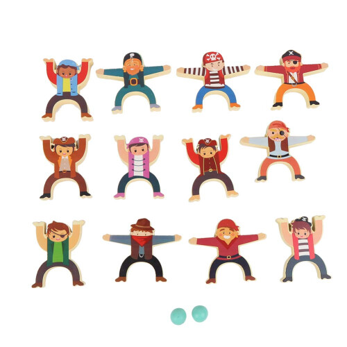 Stacking Wooden Building Blocks Toy 1