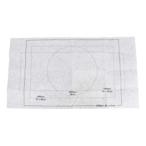 (Gray) Jigsaw Puzzle Mat Roll Storage Felt Playmat Blanket Gray