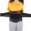 (Black XL) Postpartum Breathable Corset Belt Black XL 5
