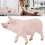 Cute Animal Pig Educational Model Toy 5