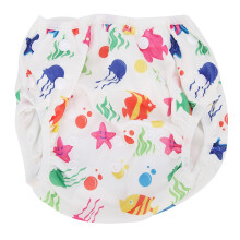 (D27) Baby Badehose Cartoon Blume Wasserdicht Unisex XL