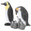(King Penguins Set) Pinguïn Model Decoratie Set 4