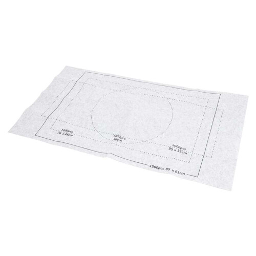 (Gray) Jigsaw Puzzle Mat Roll Storage Felt Playmat Blanket Gray 1