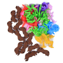 (104Pcs) 104-teiliges Mini-Garten-Blumen-Baukasten-Spielzeug für Kinder