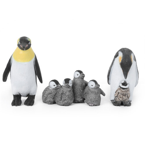 (King Penguins Set) Pinguïn Model Decoratie Set 1