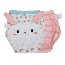 (Bunny 100) Lernhose mit Cartoon-Aufdruck, 2er-Set, Hase, 110