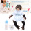 (Blue) 40cm Monkey Orangutan Simulation Doll Toy 5
