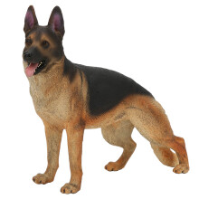 Deutscher Schäferhund-Modell, Desktop-Deko, Kinderspielzeug