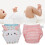 (Bunny 110) Learning Pants Cartoon Patch Cloth Diapers 2pcs/Set Bunny 110 5