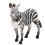 Zebra-Modell, Desktop-Deko, Lernspielzeug 1